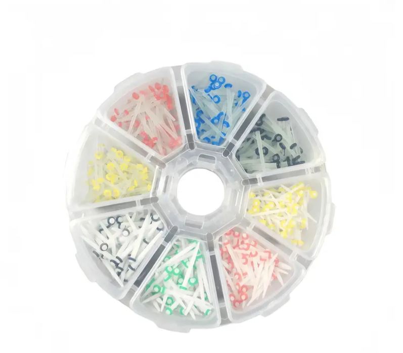 Штифты стекловолоконные,  200 шт, стоматологические,  отличного качест