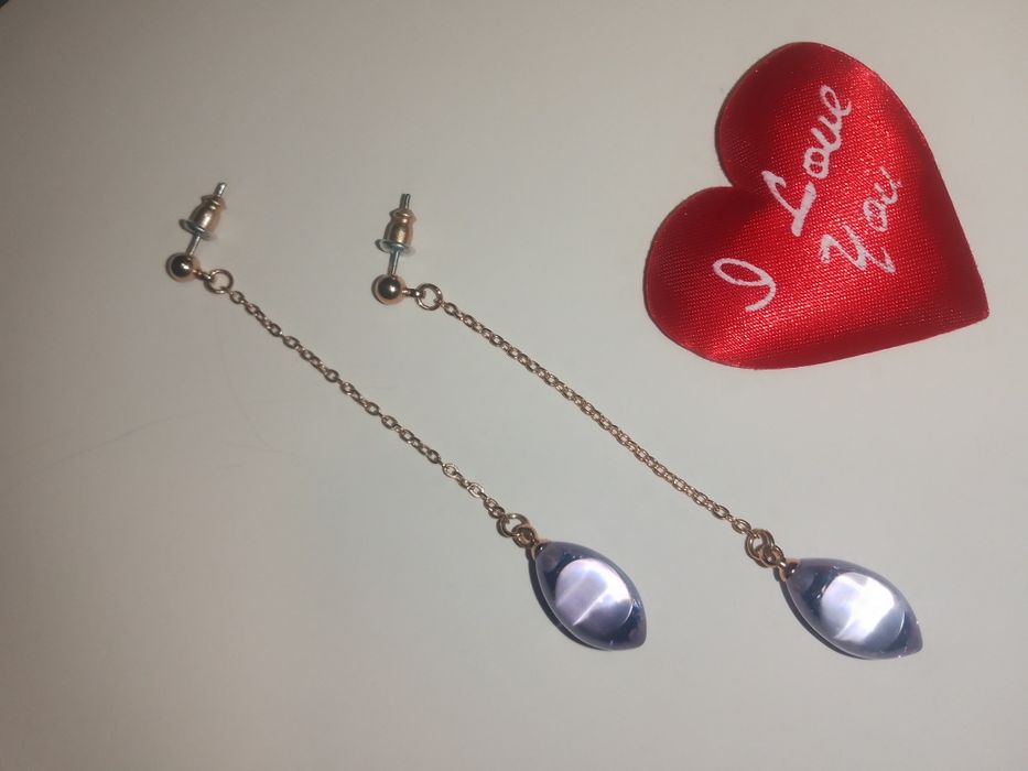 Сережки до зимової шапки, сережки до Нового року