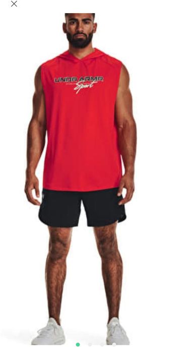 Чоловіча спортивна майка футболка under armour sm