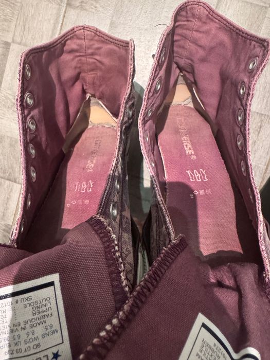 Trampki wysokie CONVERSE 39,5 25cm Chuck Taylor All Star fioletowe