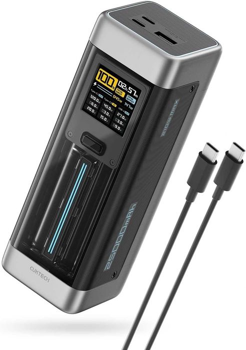 Powerbank 25000mAh para laptop e smartphones