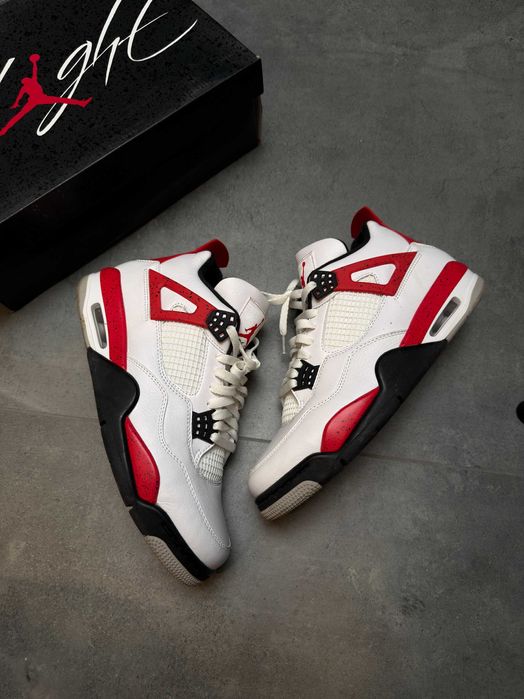 Jordan 4 Retro Red Cement | EU 45 | Bardzo dobry stan | Box