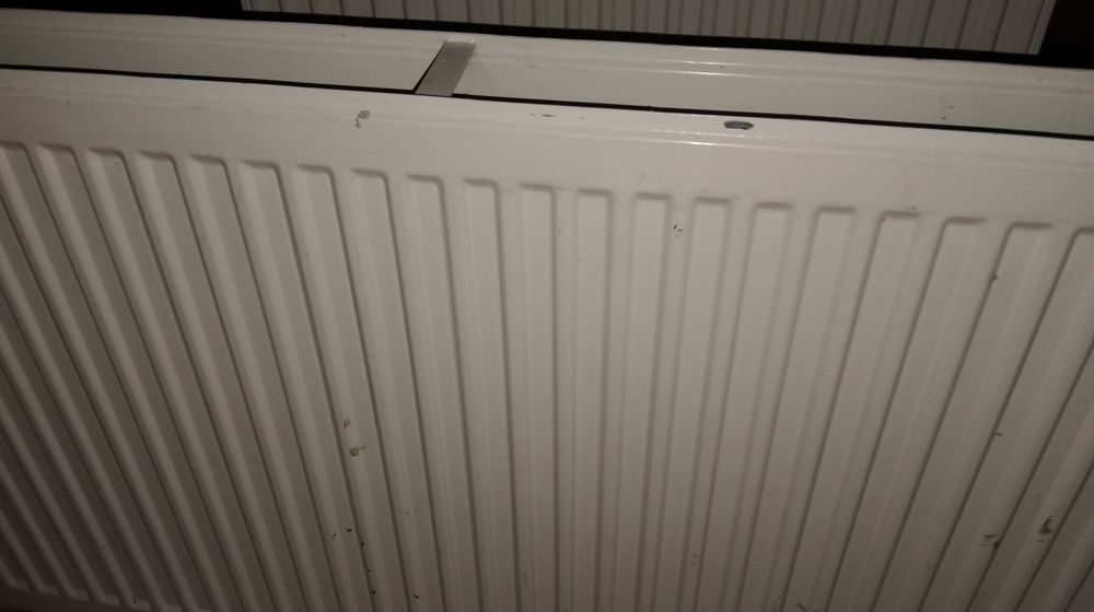 Grzejnik stalowy biały 60x120