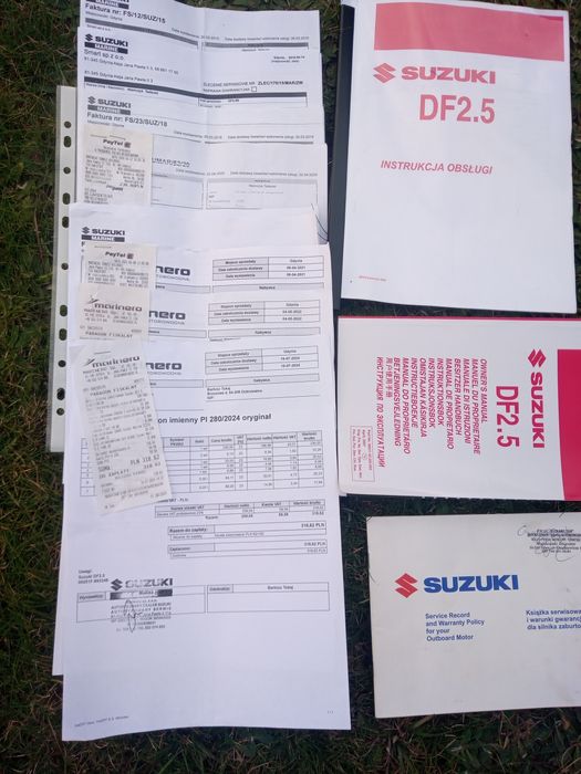 Silnik zaburtowy Suzuki 2.5 km, 4T, 2008, stopa S. Stan bardzo dobry