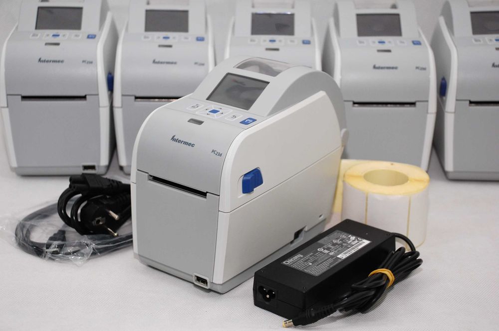 INTERMEC PC23D швидкий термопринтер етикеток 58мм 203мм/с Ethernet USB