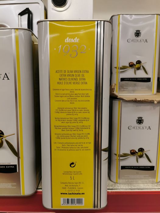 Oliwa z oliwek ekstra virgin 5L