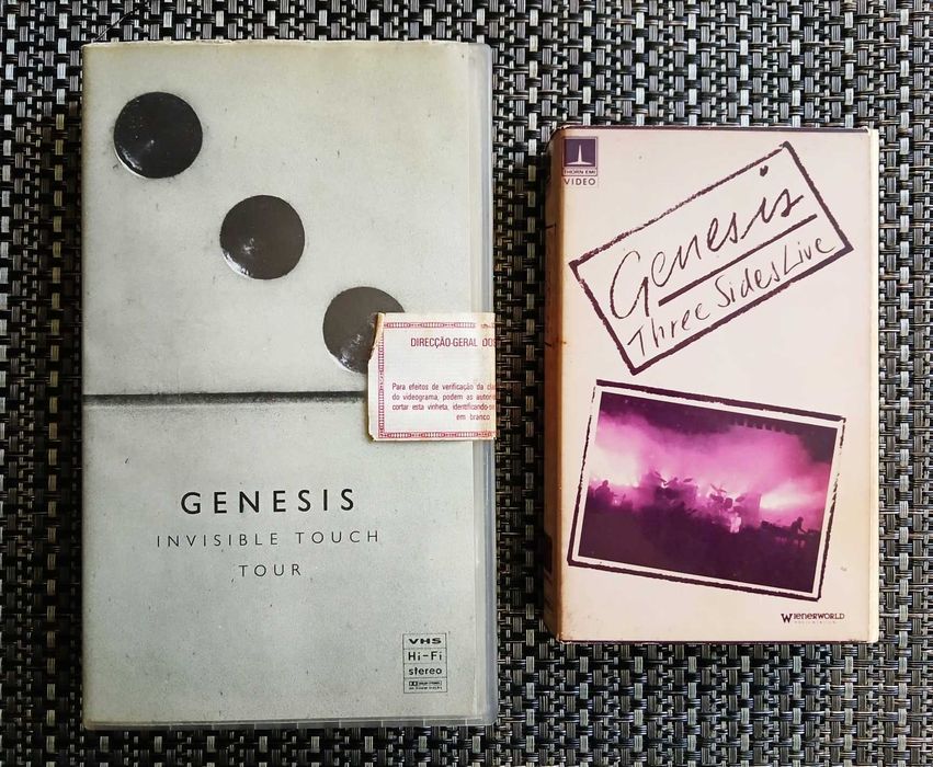 Genesis - 12 CDs + 6 K7 + 3 DVDs - Raros - Muito Bom Estado