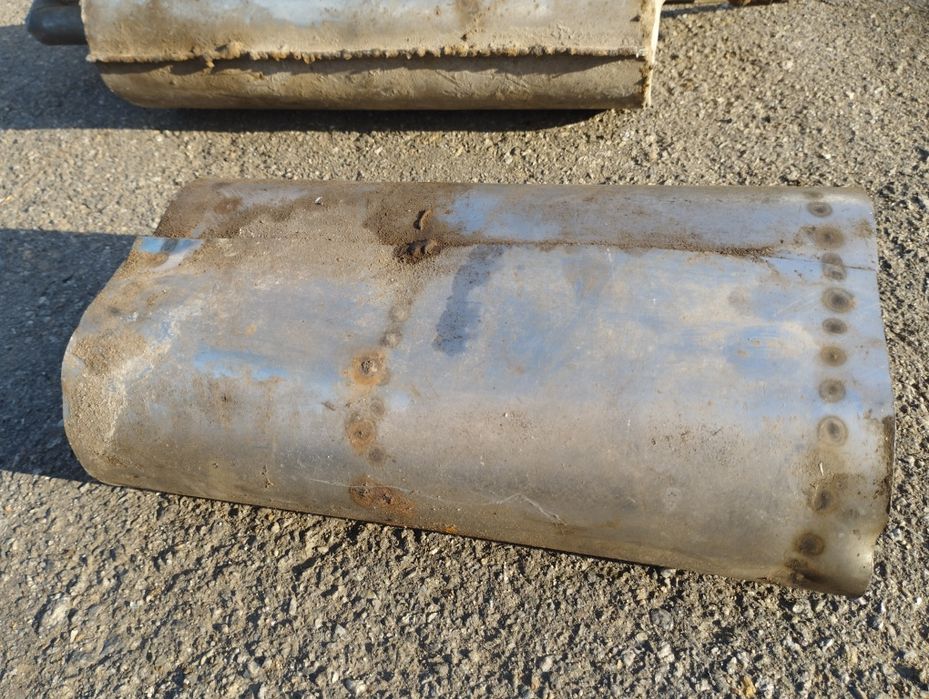 Заготовки  на глушитель, виготовлені з нержавійки