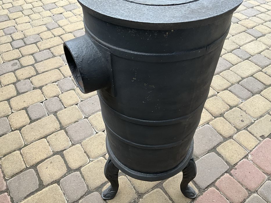 Буржуйка чугунна