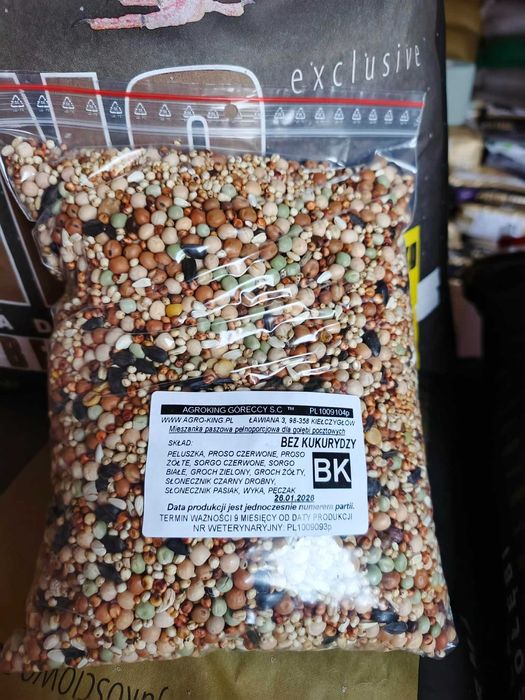 Karma dla gołębi Agro-King bez kukurydzy i pszenicy