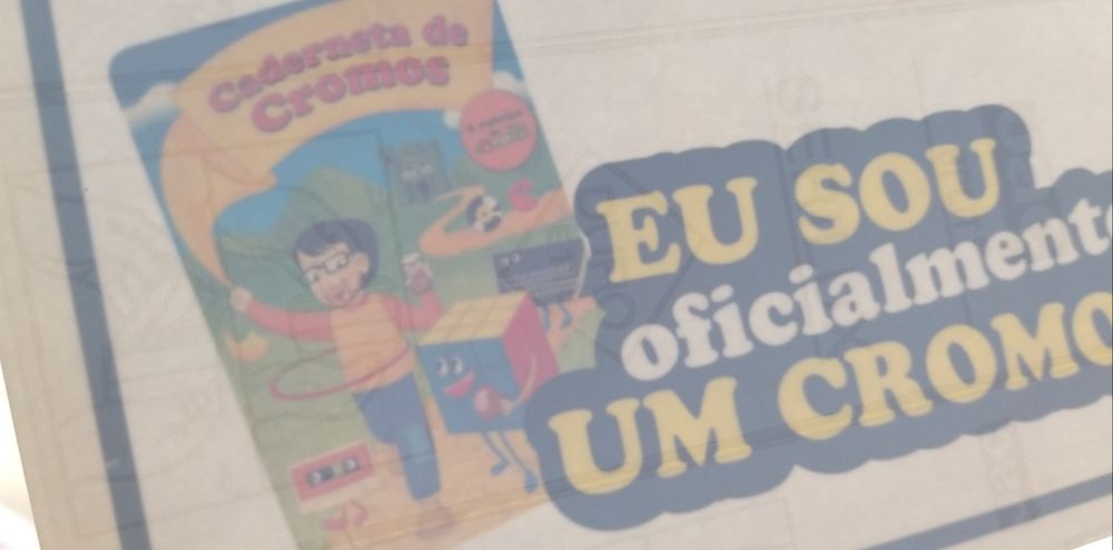 Eu sou oficialmente um cromo.