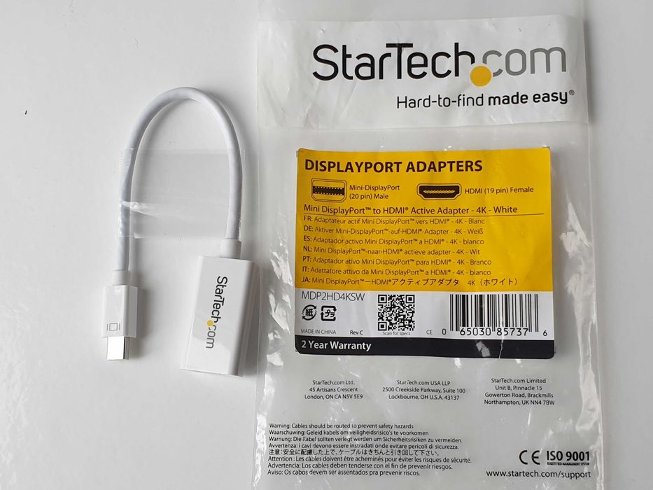 кабель Mini DisplayPort to HDMI Thunderbolt 1/2 iOS.Windows.Linux