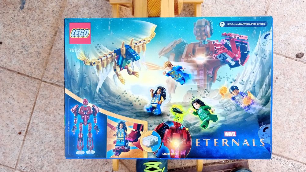 Conjunto LEGO. NOVO. Selado. Modelo 76155. Eternals