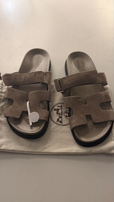 Klamki męskie zamszowe kaki rozmar 44