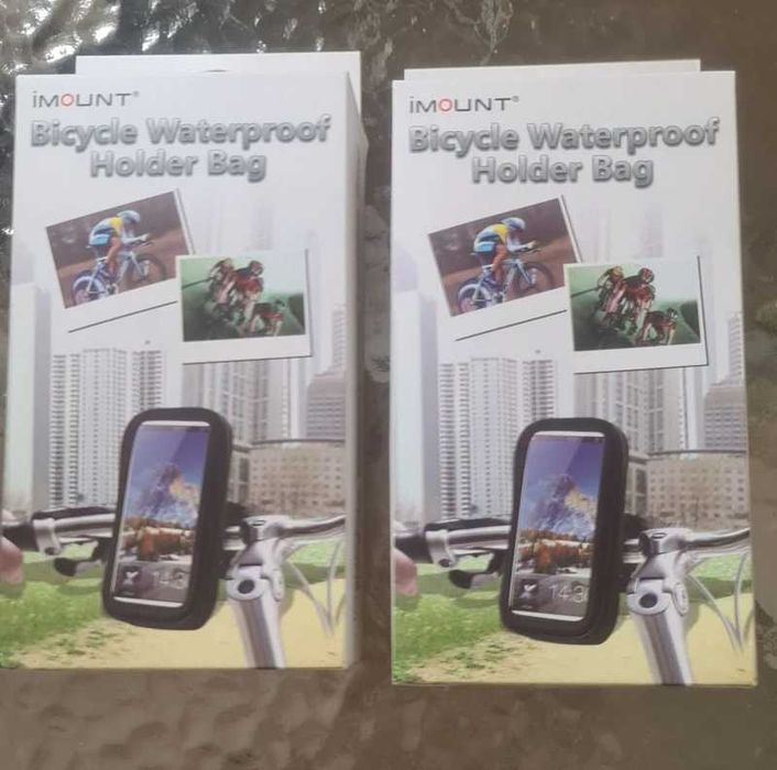 Etui rowerowe na smartfon mocowane na kierownicy
