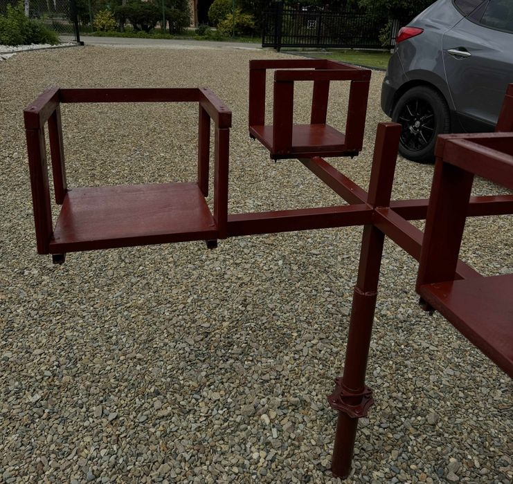 karuzela  z nierdzewki