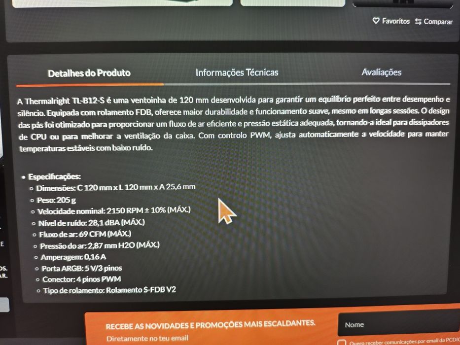 Ventoinhas 120mm a rgb ) novas