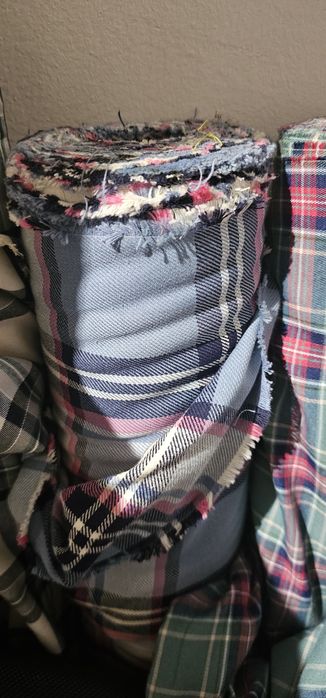 Tecido Xadrez 3 Cores disponíveis. 100% Algodão versão flanela (M)