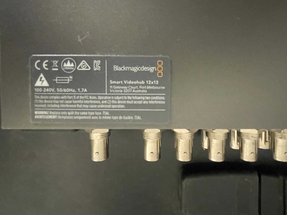 Blackmagic Design Smart Videohub 12×12