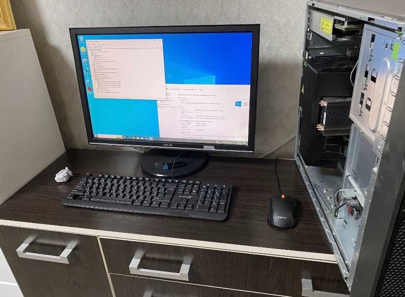 ПК комп S2-Intel Xeon E3-1220 V3-3,1Ghz/16Gb DDR3/SSD/видео 2GB GT710