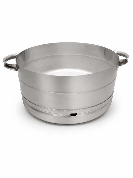 GARNEK do przetworów / do pasteryzacji, duży 20L stal inox NA KUCHENKĘ GAZOWĄ