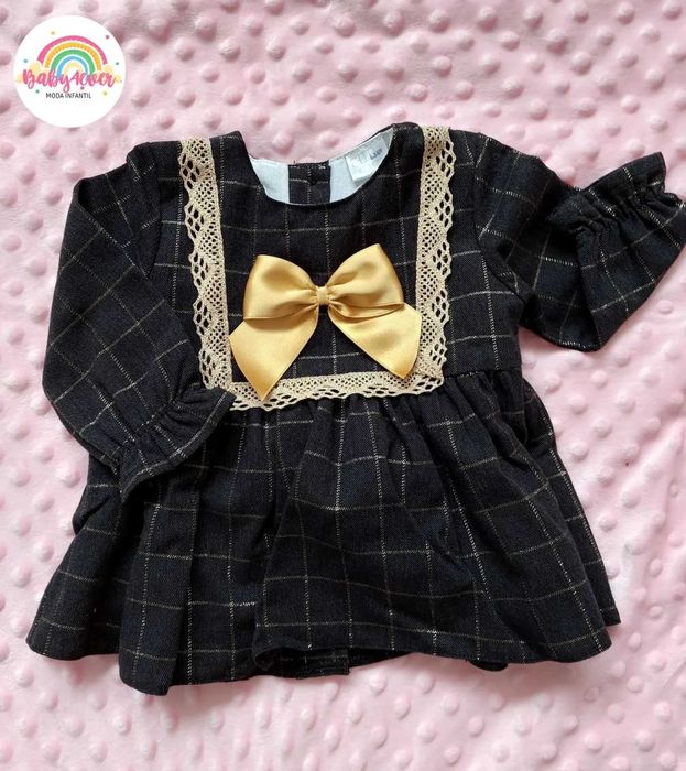 Conjunto vestido e tapa fraldas