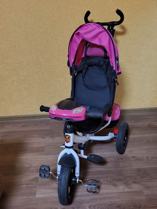 Велосипед детский прогулочный трех колесный