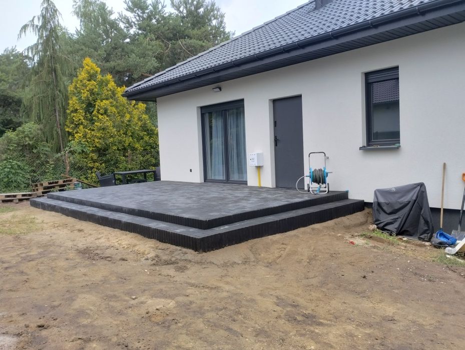 Układanie kostki brukowej