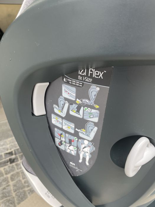 Cadeira auto BeSafe Flex FIX 2 i-Size (100-150cm)