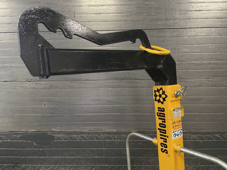 Porta paletes extensivel para grua 2000 kg