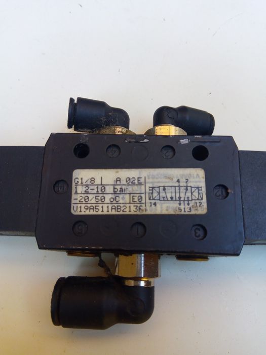 Electroválvula pneumática de 2 vias