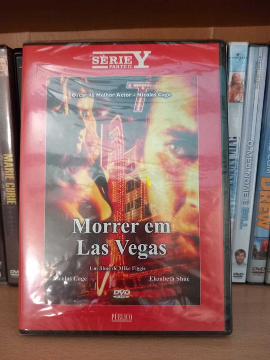 Dvd NOVO Morrer em Las Vegas SELADO Filme Nicolas Cage Legendas PORTUG