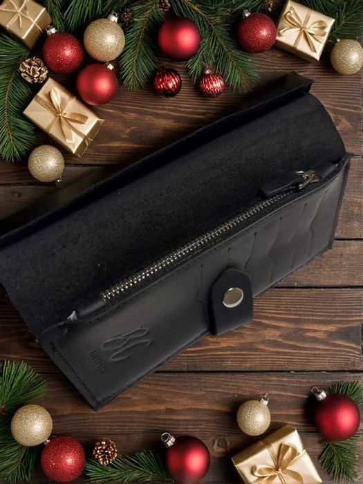 Шкіряні гаманці Belcraft для чоловіків та жінок (подарунок під ялинку)
