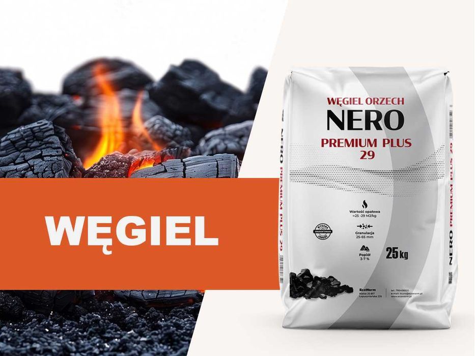 Węgiel Orzech Premium Plus 29 Workowany