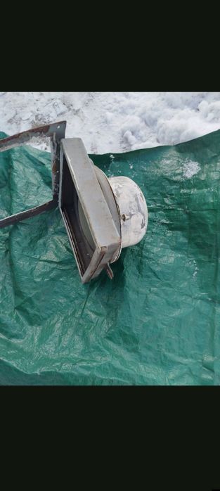 Stara lampa PKP tył wagonu