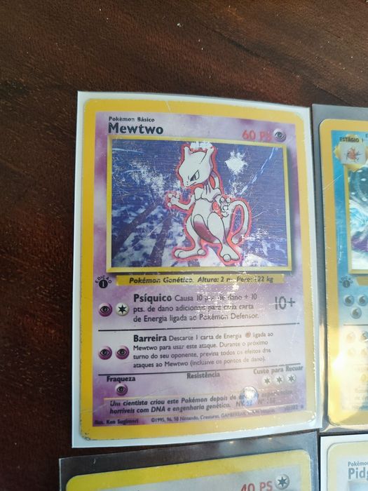 Cartas Pokémon - 1st edition Base Set (novo preço)