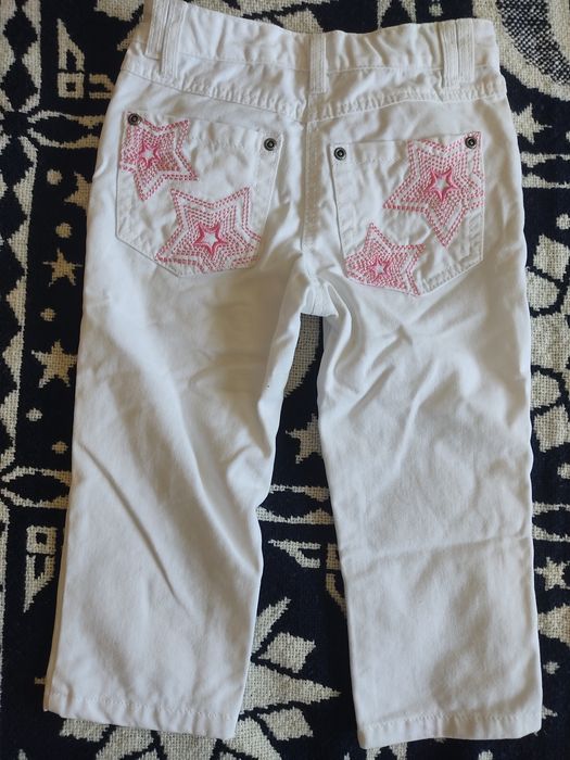 Calças bermudas de menina 6 anos - Novas!