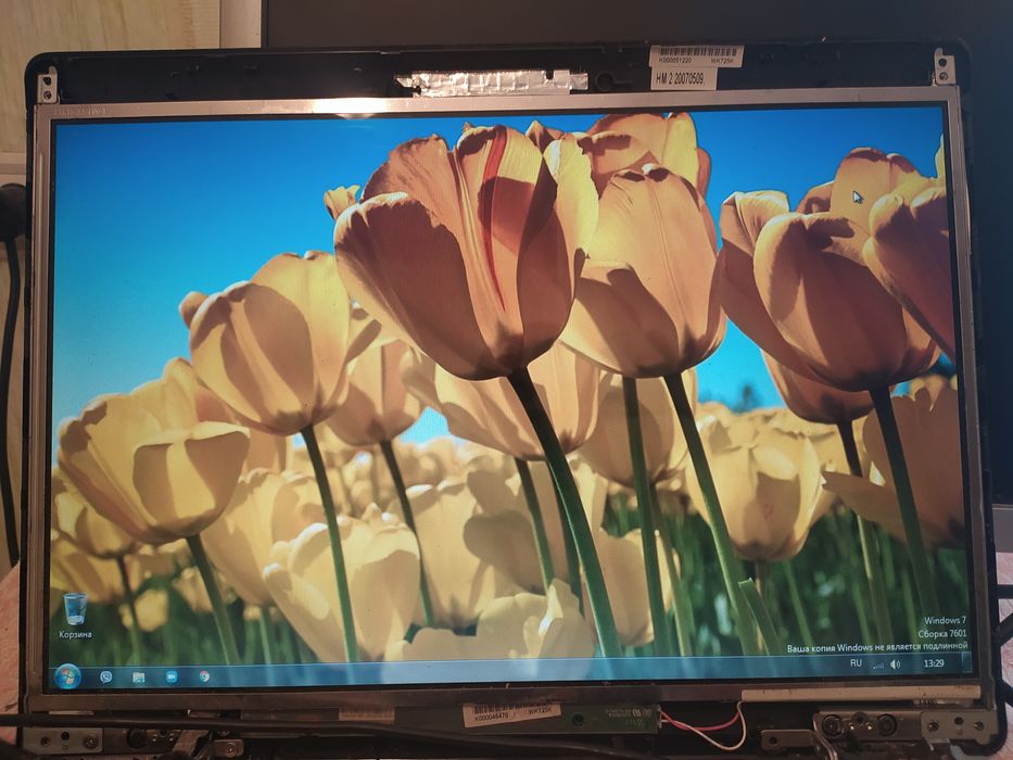 Ноутбук Toshiba Satellite A200-14е. Видеокарта и монитор