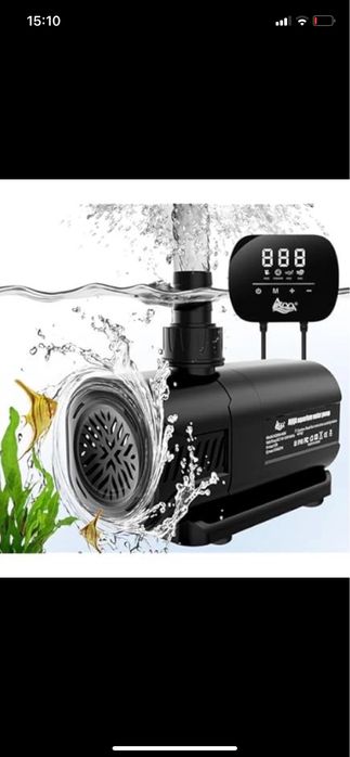 AQQA pompa wodna zanurzeniowa 3000l/h do akwarium oczka wodnego stawu