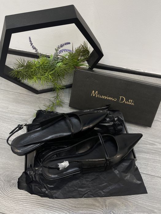 Лодочки Massimo Dutti чорні