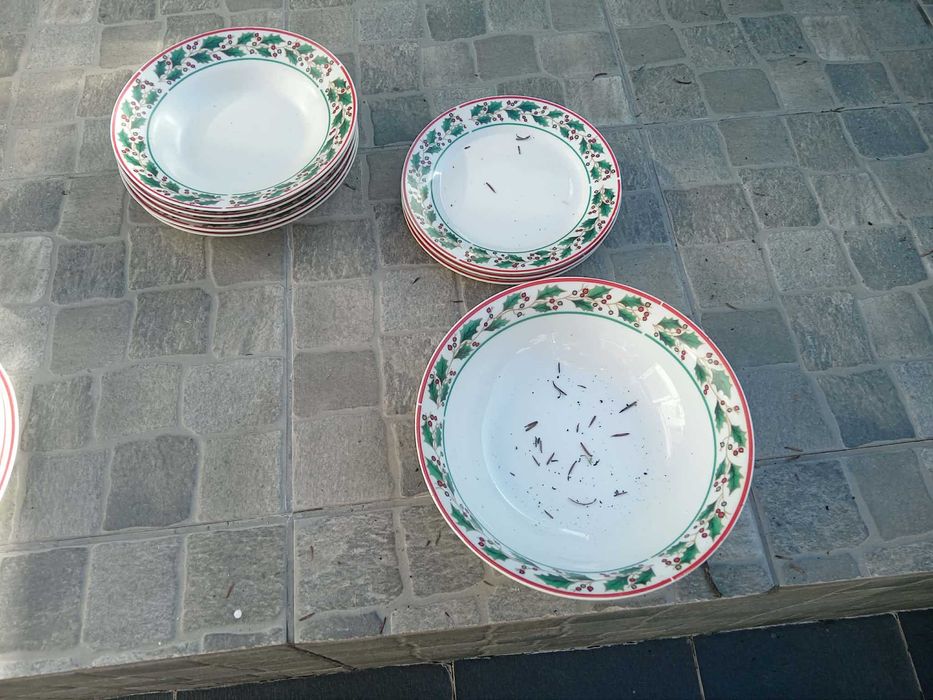 Conjunto Loiça de Natal