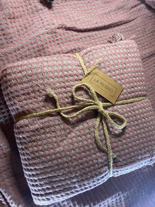 Теплий плед La Modno — рожевий