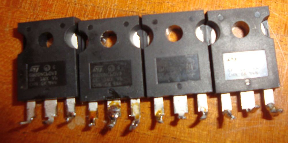 Транзистор IGBT STGW20NC60VD лот 4 шт идеальные