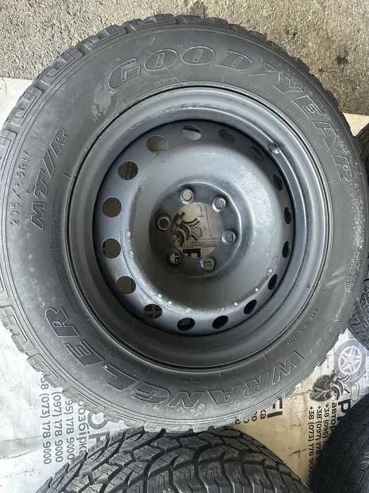 Продам Диски+Шини Toyota Prado 120-150 (Запаски) R17 265/65/17(235/65)