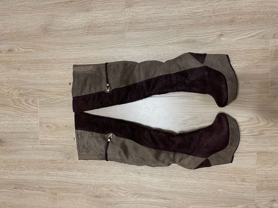 Сапоги замшевые Зимние 37 р