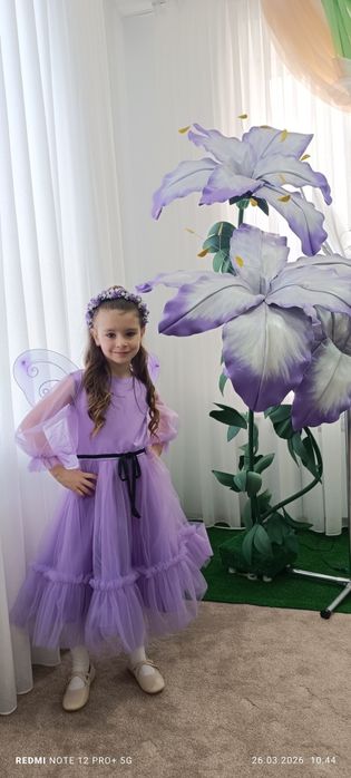 Фіолетове платя дитяче 116-122