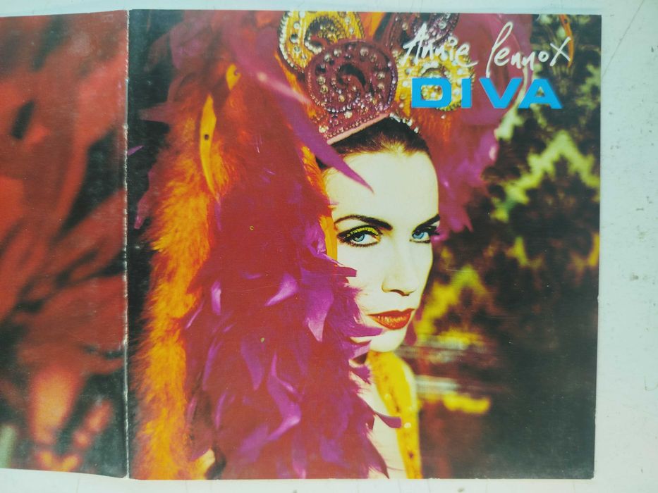 Okładka CD Annie Lennox Diva poligrafia OP+OT bez płyty !!!