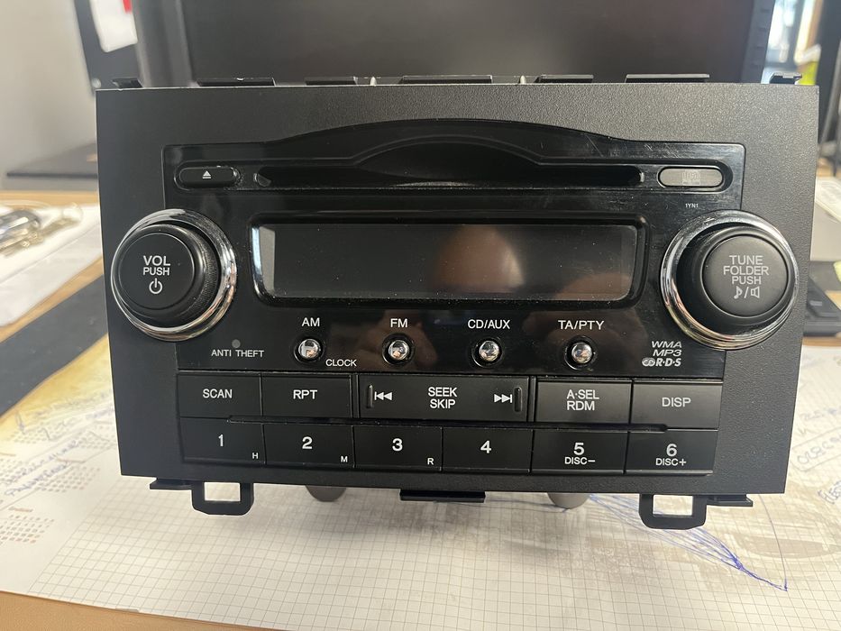 Radio Honda crv 3 sprawne z kodem