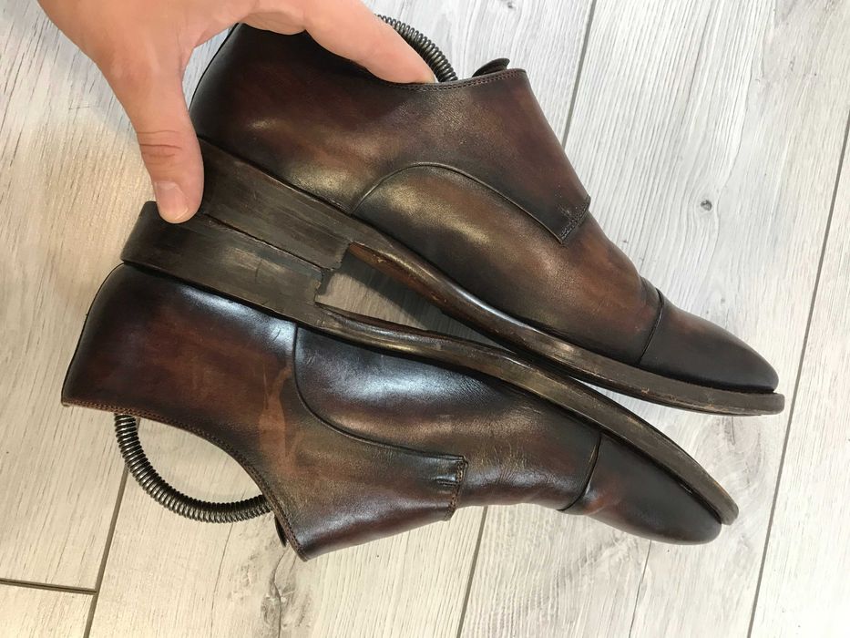 Buty wizytowe monki Magnanni Double Monk Strap rozm. 42,5