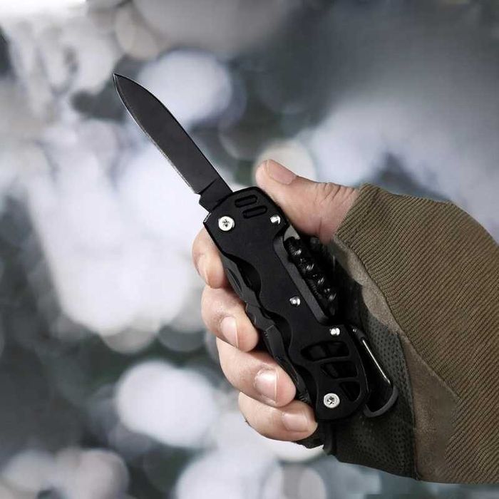 Scyzoryk Multitool 13w1 Narzędzie Wielofunkcyjne Survival Z Etui